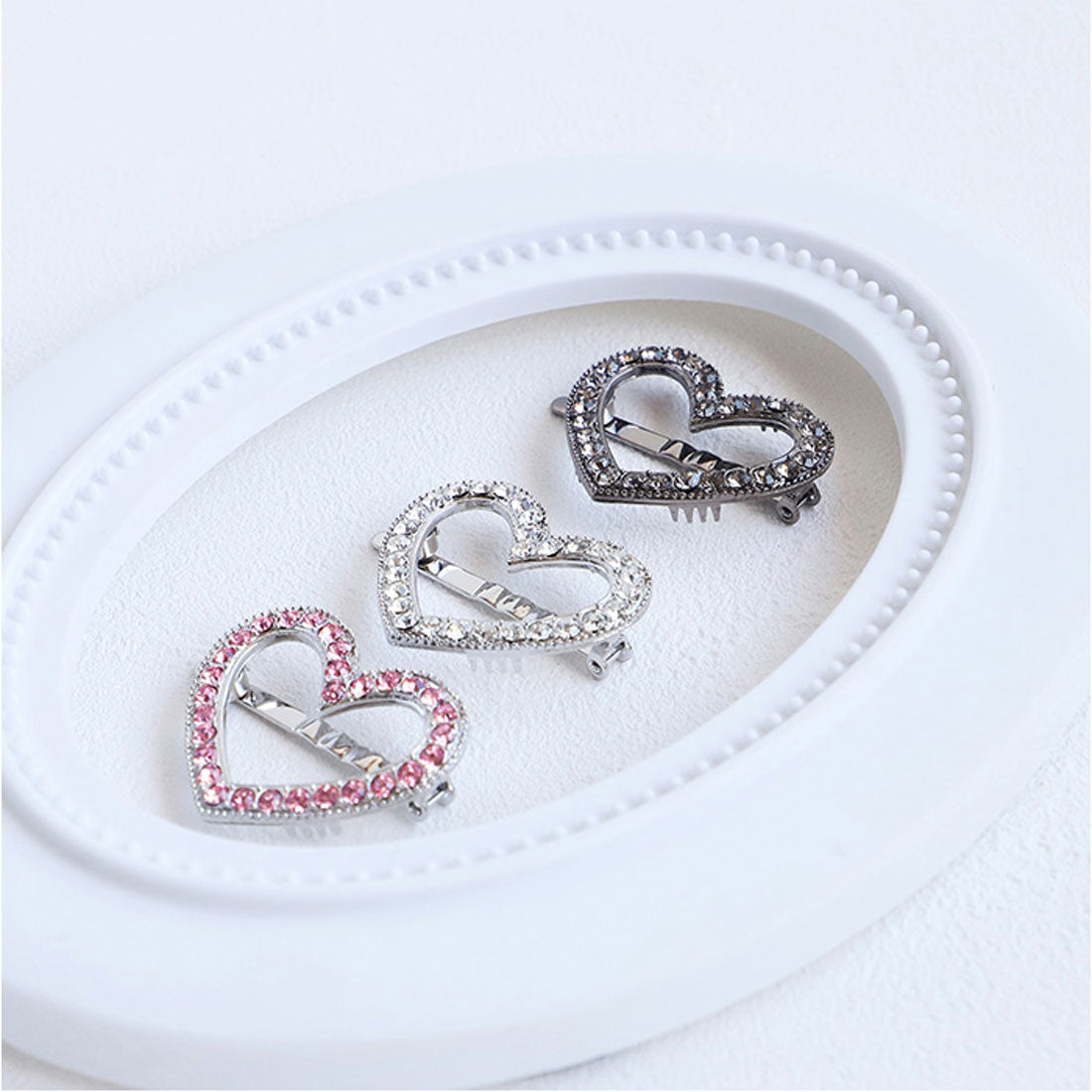 バックヤードファミリー BACKYARD FAMILY RORA ローラ サマー ヘアクリップ (チャコールグレー) チャコールグレー