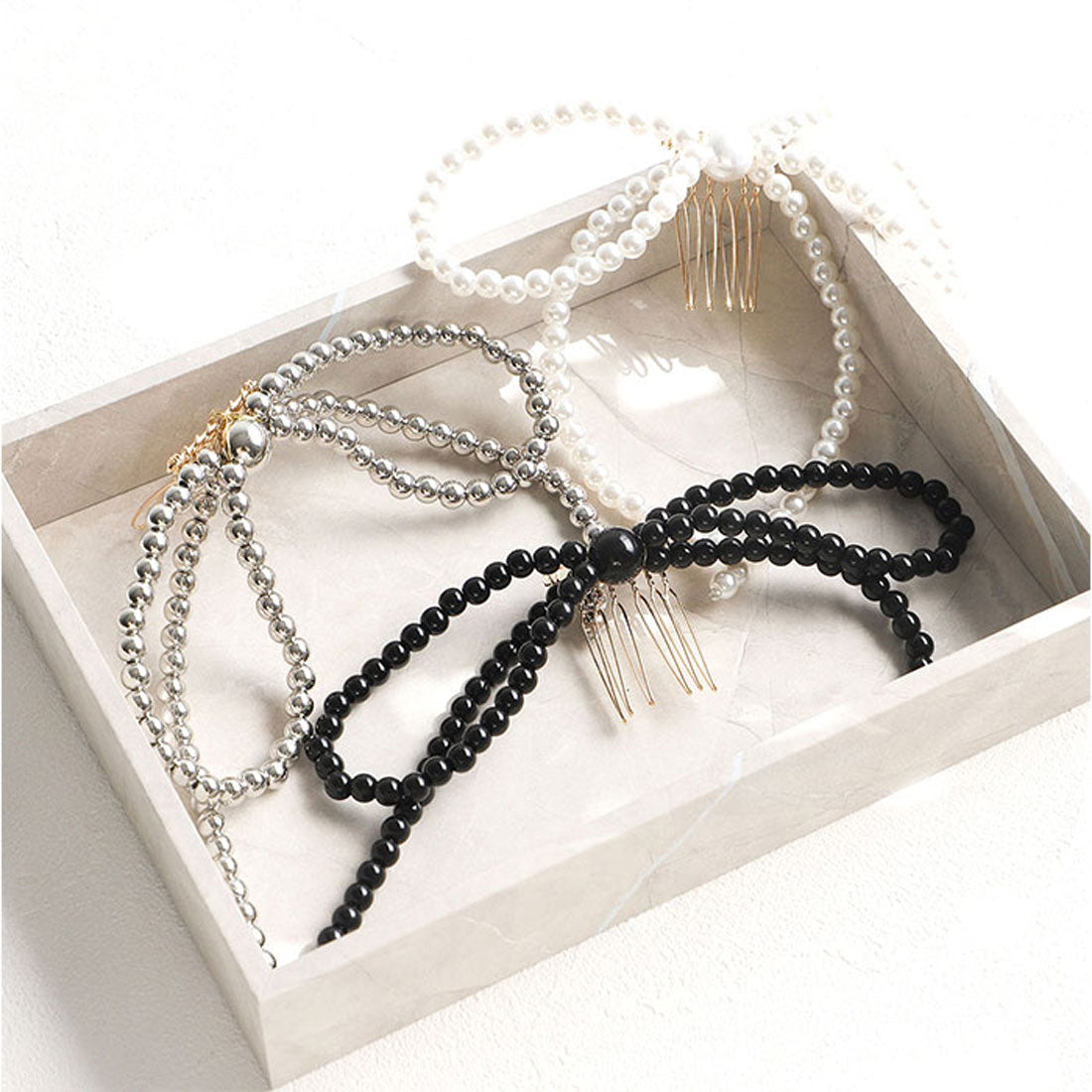 バックヤードファミリー BACKYARD FAMILY RORA ローラ アンバー ヘアコーム (シルバー) シルバー