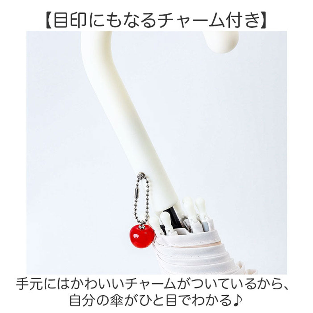 バックヤードファミリー BACKYARD FAMILY Girls 長傘 55cm ビニール傘 (クリームソーダビニール/メロン) クリームソーダビニール/メロン