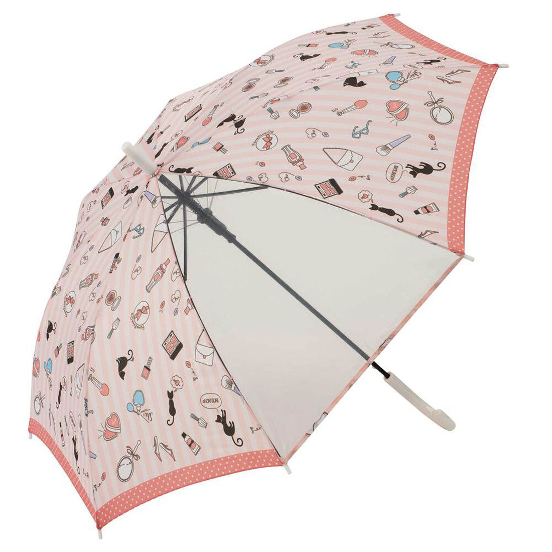 バックヤードファミリー BACKYARD FAMILY キッズ ガールズ 55cm ジャンプ傘 (ピンク) ピンク