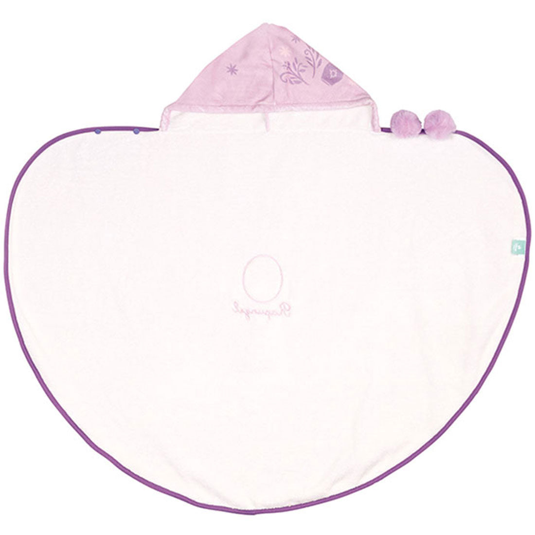 バックヤードファミリー BACKYARD FAMILY キャラクター 吸水速乾フード付きバスポンチョ BPO1 (ラプンツェル) ラプンツェル