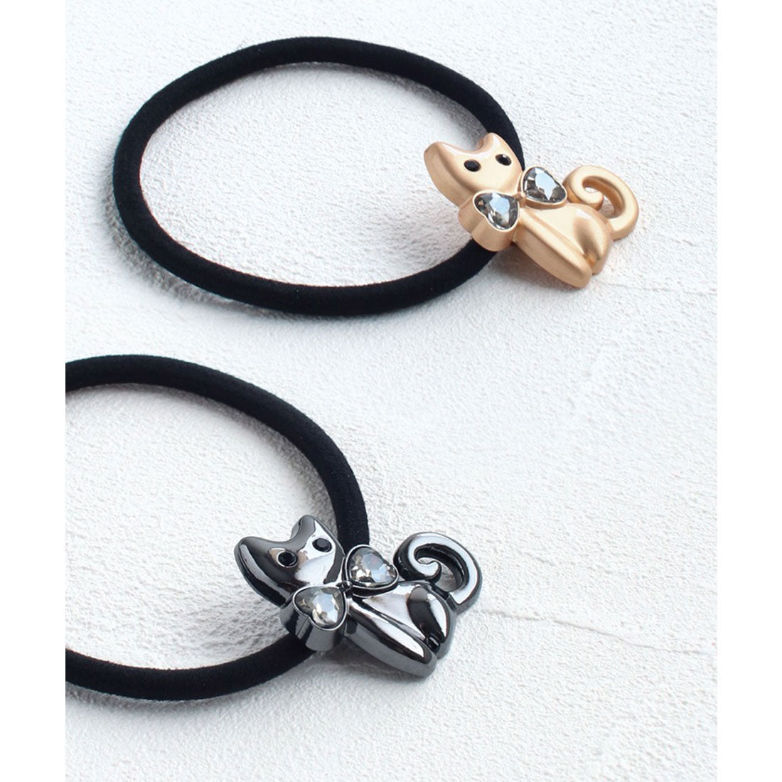 バックヤードファミリー BACKYARD FAMILY Rora ミャウ ヘアゴム (ゴールド) ゴールド