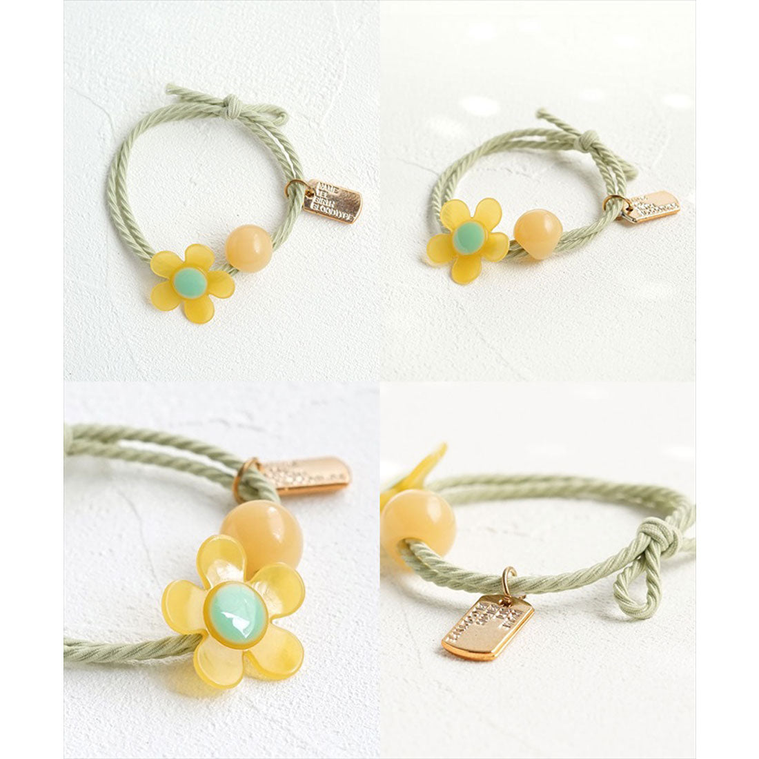 バックヤードファミリー BACKYARD FAMILY Rora ブレンダ ヘアゴム 5個セット (マルチカラー) マルチカラー