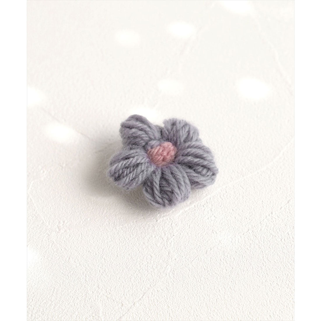 バックヤードファミリー BACKYARD FAMILY Rora ブルーム ニット ヘアクリップ 2個セット (マルチカラー) マルチカラー