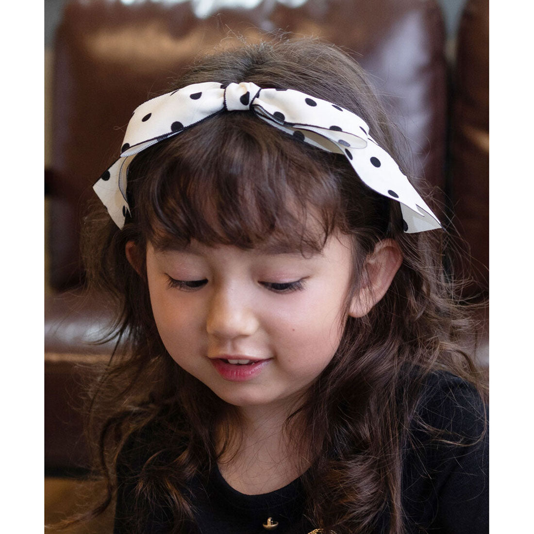 バックヤードファミリー BACKYARD FAMILY Rora プティ ドット カチューシャ (アイボリー) アイボリー