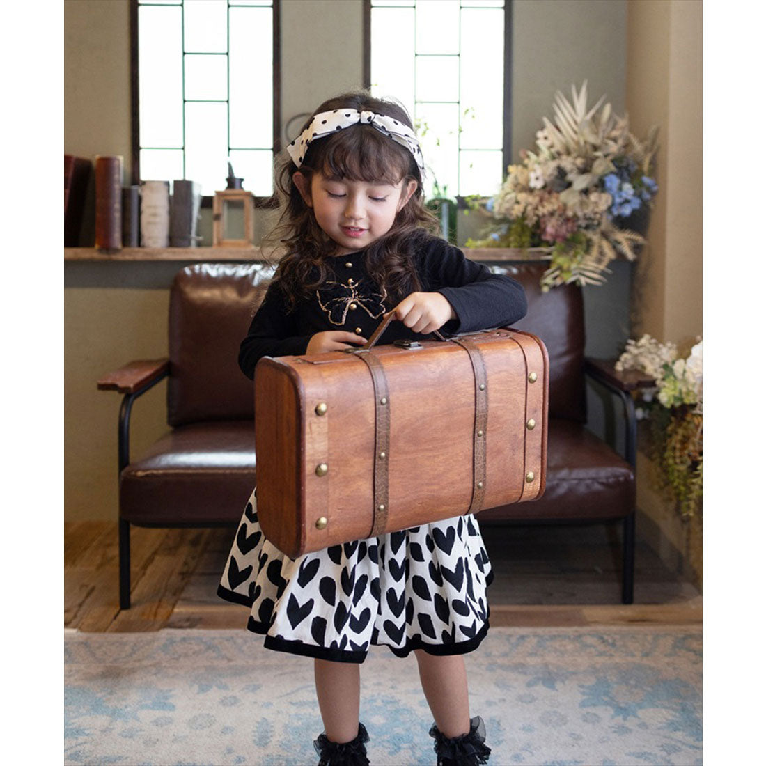 バックヤードファミリー BACKYARD FAMILY Rora プティ ドット カチューシャ (アイボリー) アイボリー