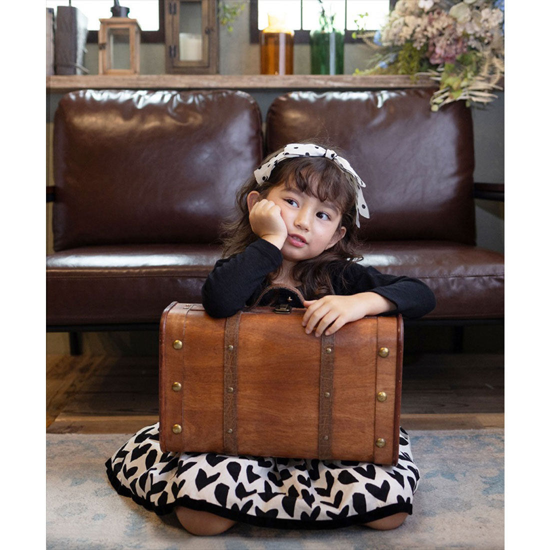 バックヤードファミリー BACKYARD FAMILY Rora プティ ドット カチューシャ (アイボリー) アイボリー