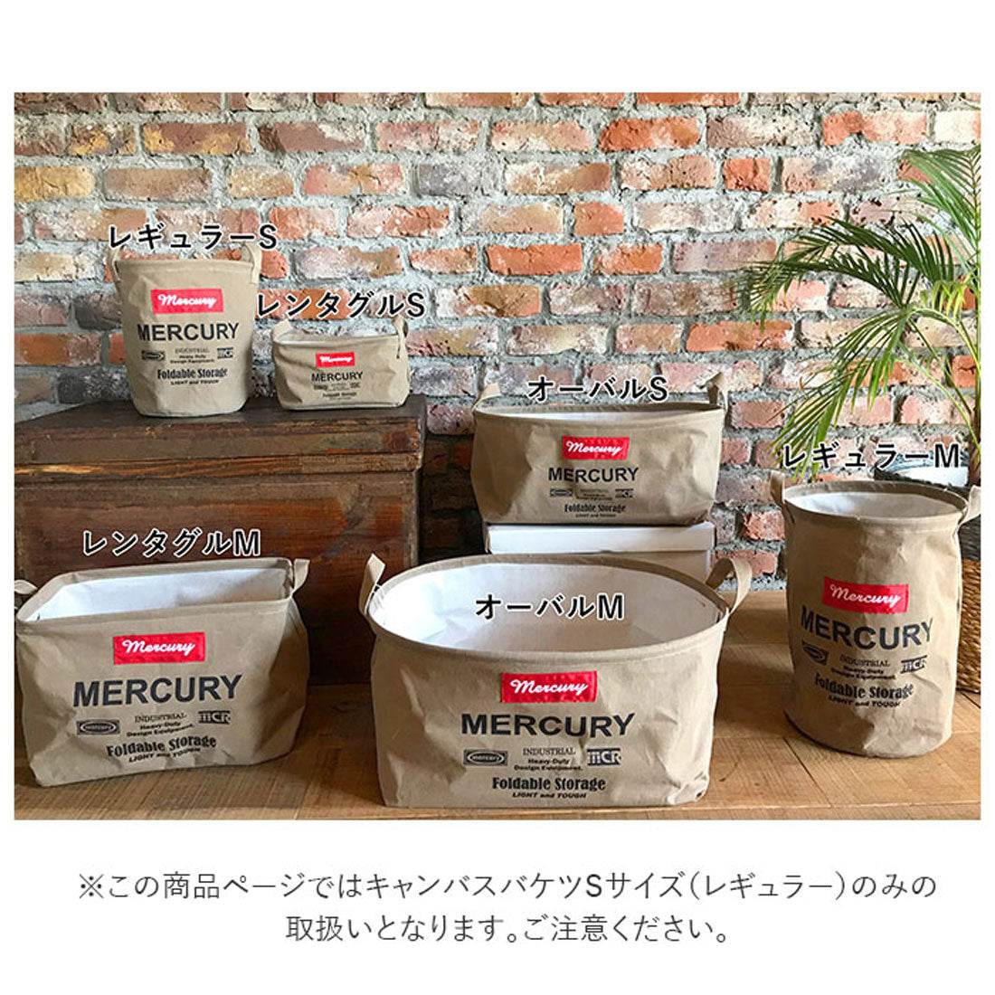BACKYARD FAMILY Mercury Canvas Bucket S