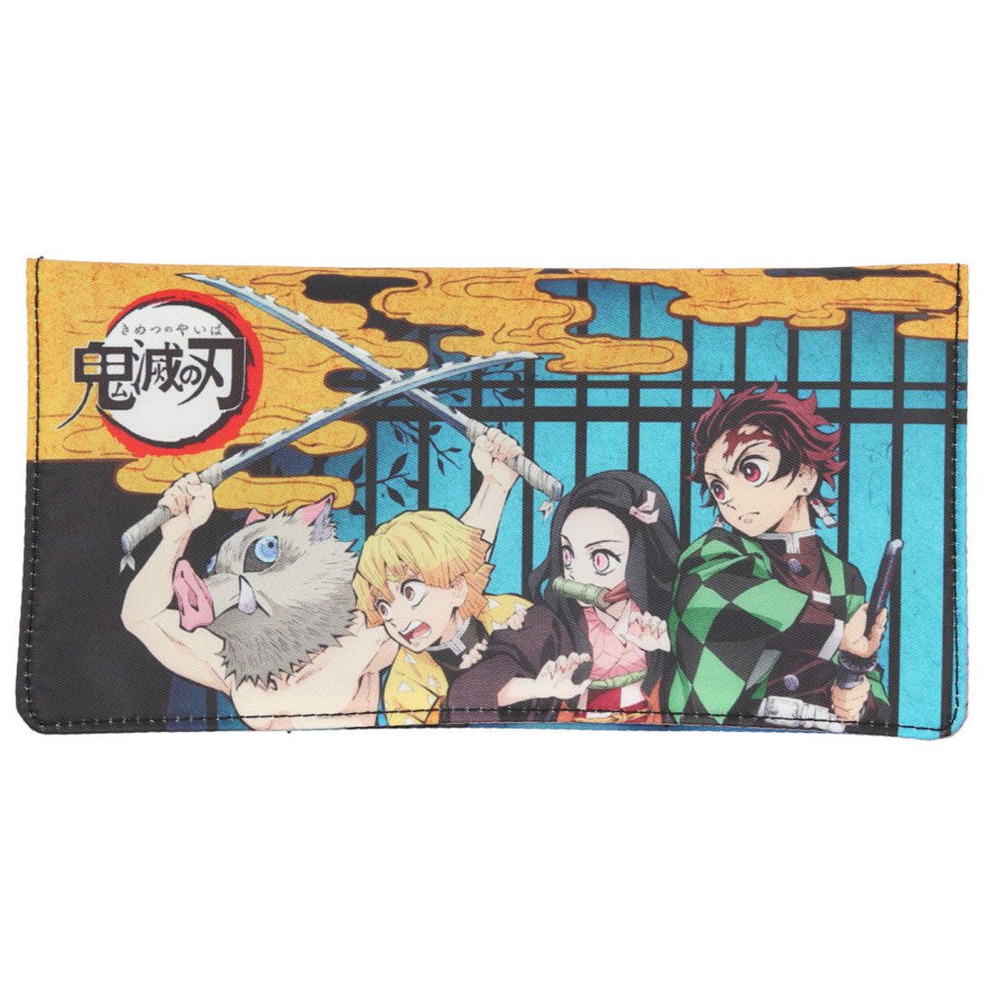 バックヤードファミリー BACKYARD FAMILY 鬼滅の刃 フラット マスクポーチ,L集合/メイン