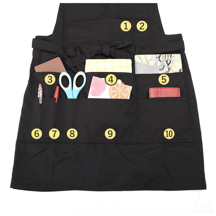 バックヤードファミリー BACKYARD FAMILY エプロン お尻隠れる ショート