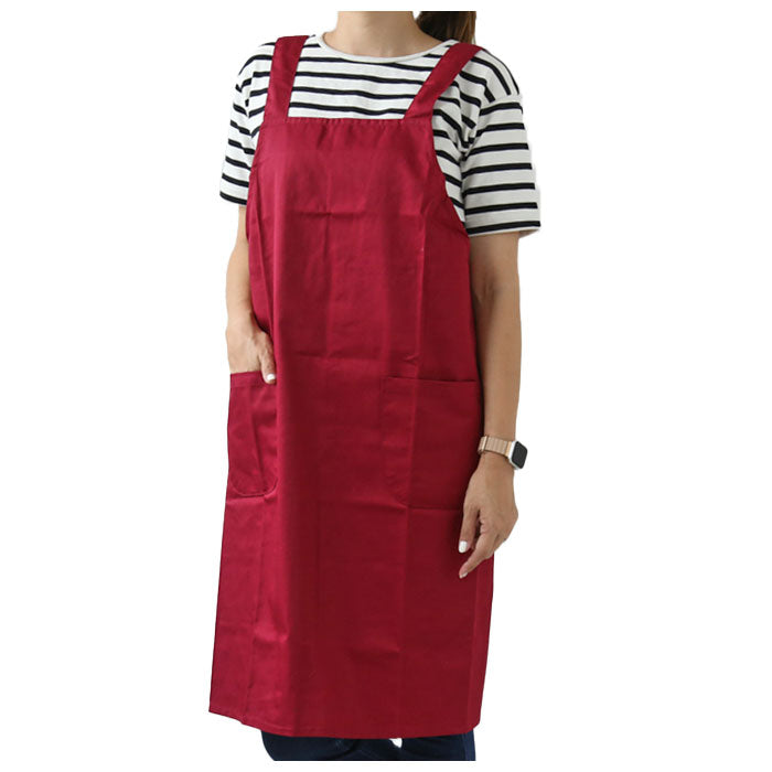 バックヤードファミリー BACKYARD FAMILY 体のラインが隠せる エプロン