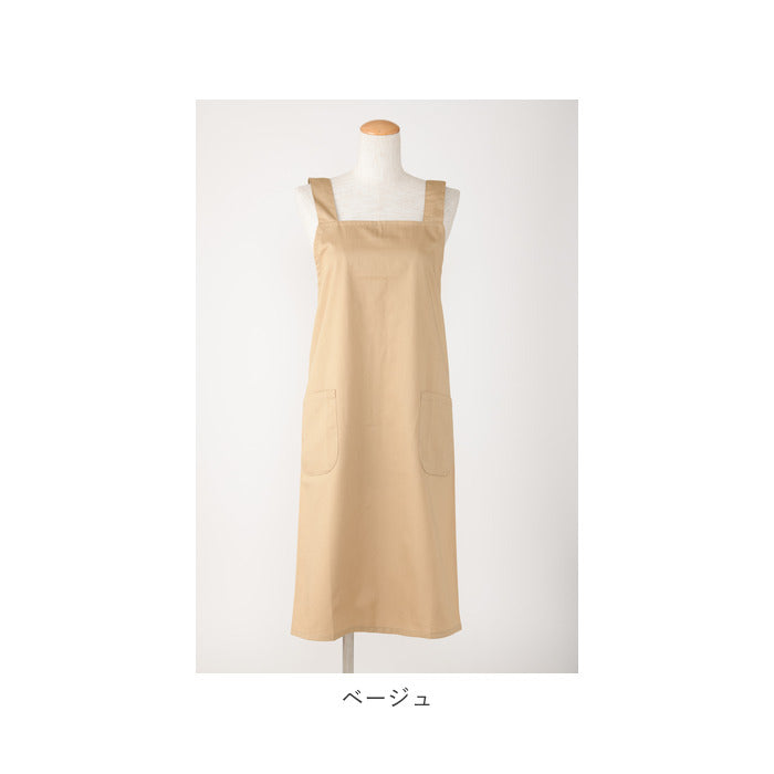 バックヤードファミリー BACKYARD FAMILY 体のラインが隠せる エプロン