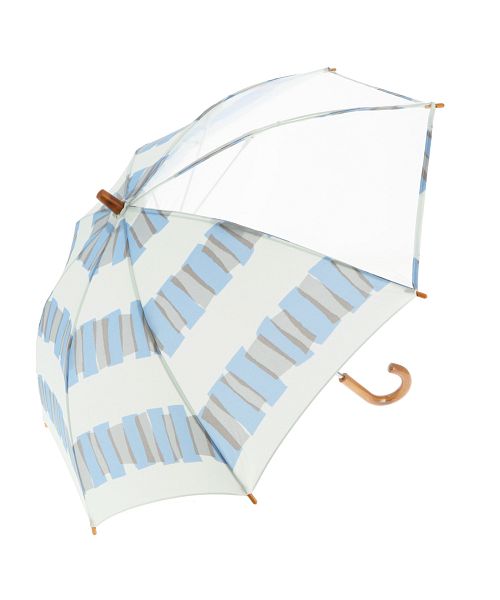 バックヤードファミリー BACKYARD FAMILY 392plusm キッズ傘 45cm 50cm,cellophane.BL