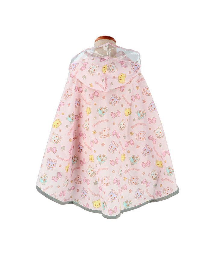 バックヤードファミリー BACKYARD FAMILY キッズ レインポンチョ 80 ~ 100cm RAPO2 (まいぜんシスター23) まいぜんシスター23