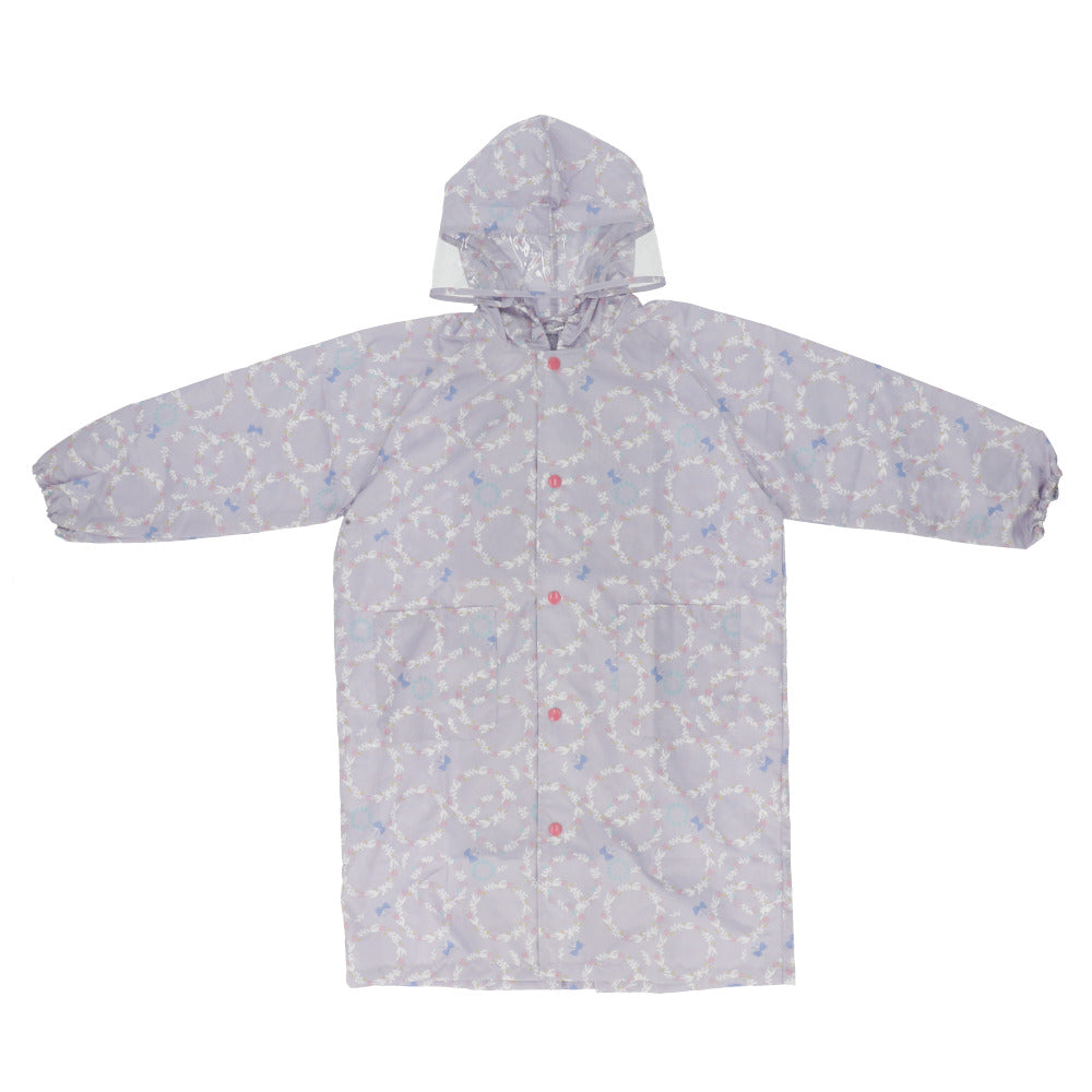 BACKYARD FAMILY Kids Raincoat for Girls 【Non-returnable item】