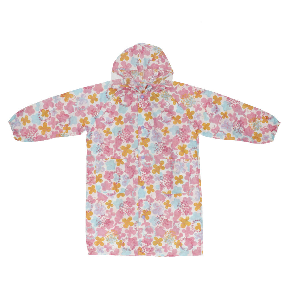 BACKYARD FAMILY Kids Raincoat for Girls 【Non-returnable item】
