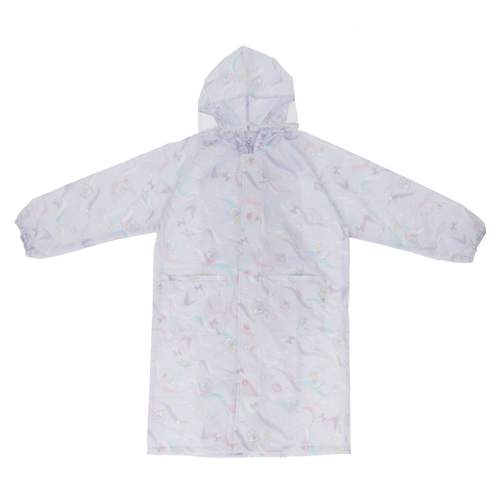 BACKYARD FAMILY Kids Raincoat for Girls 【Non-returnable item】