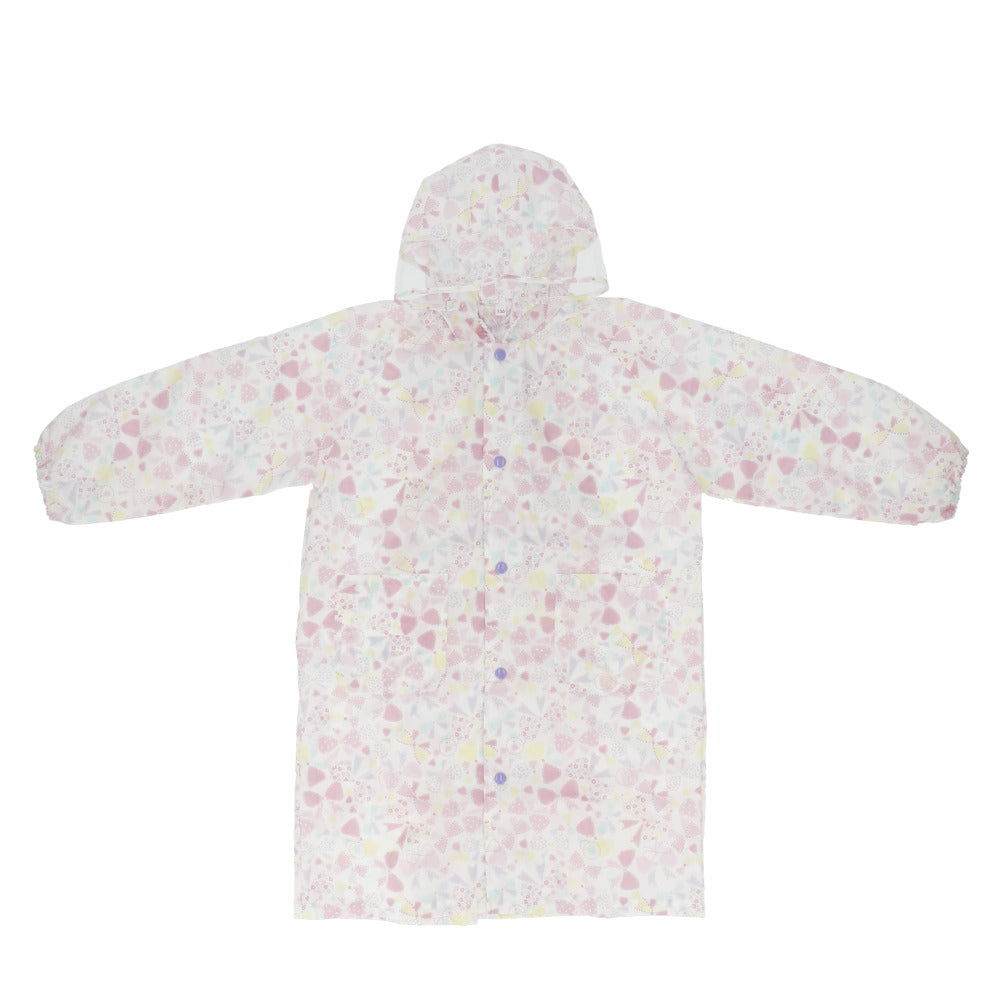 BACKYARD FAMILY Kids Raincoat for Girls 【Non-returnable item】