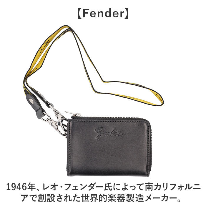 バックヤードファミリー BACKYARD FAMILY Fender コインケース (ブラック) ブラック
