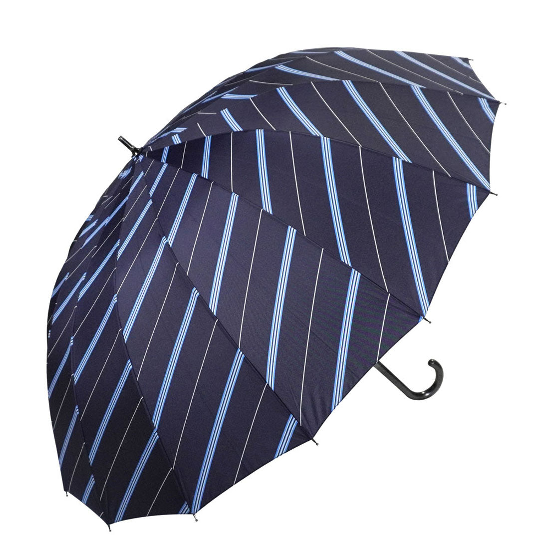 バックヤードファミリー BACKYARD FAMILY 65cm 16本骨傘 メンズ (レジメンタルストライプ/NV) レジメンタルストライプ/NV