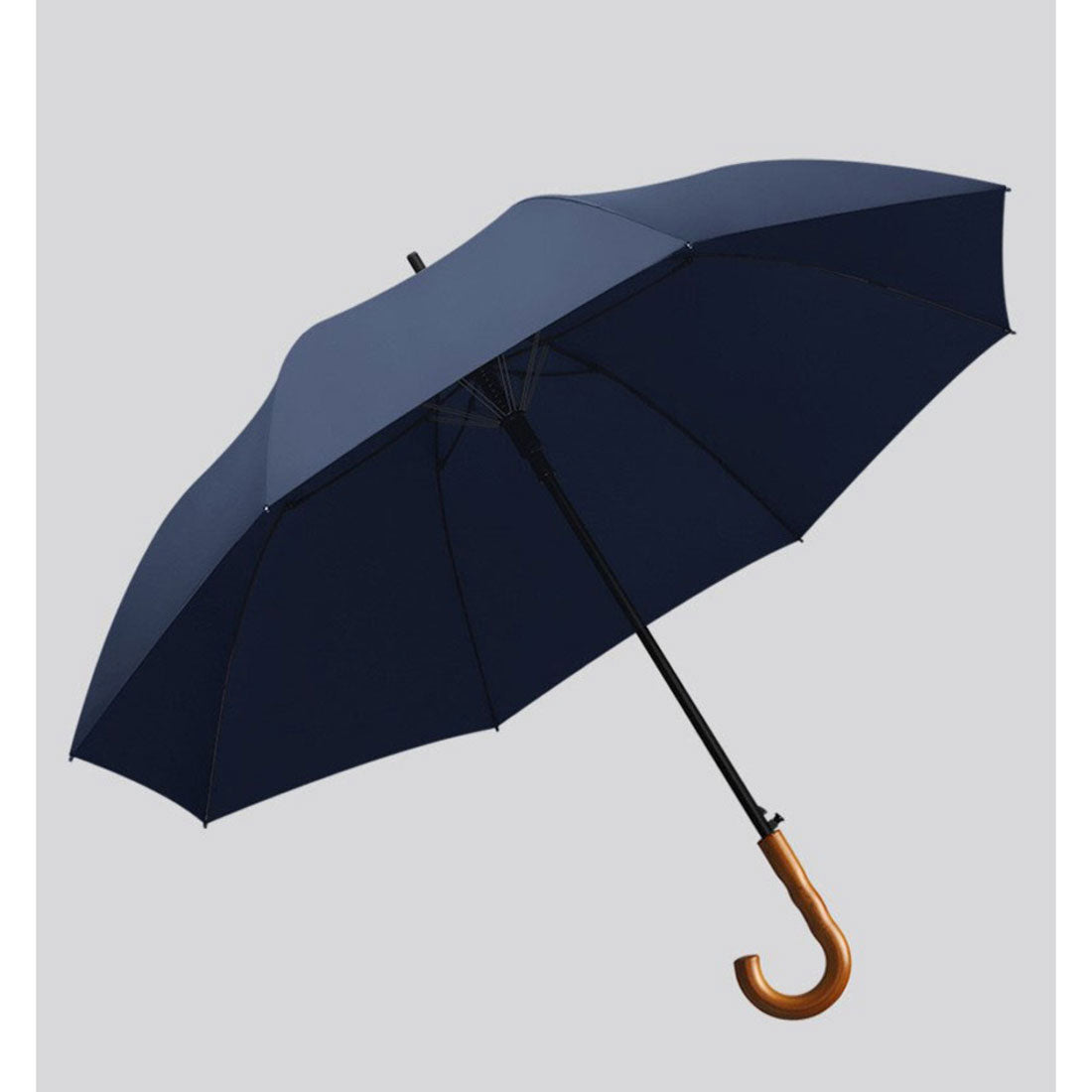 バックヤードファミリー BACKYARD FAMILY 長傘 耐風 直径120cm lyum134 (ネイビー) ネイビー