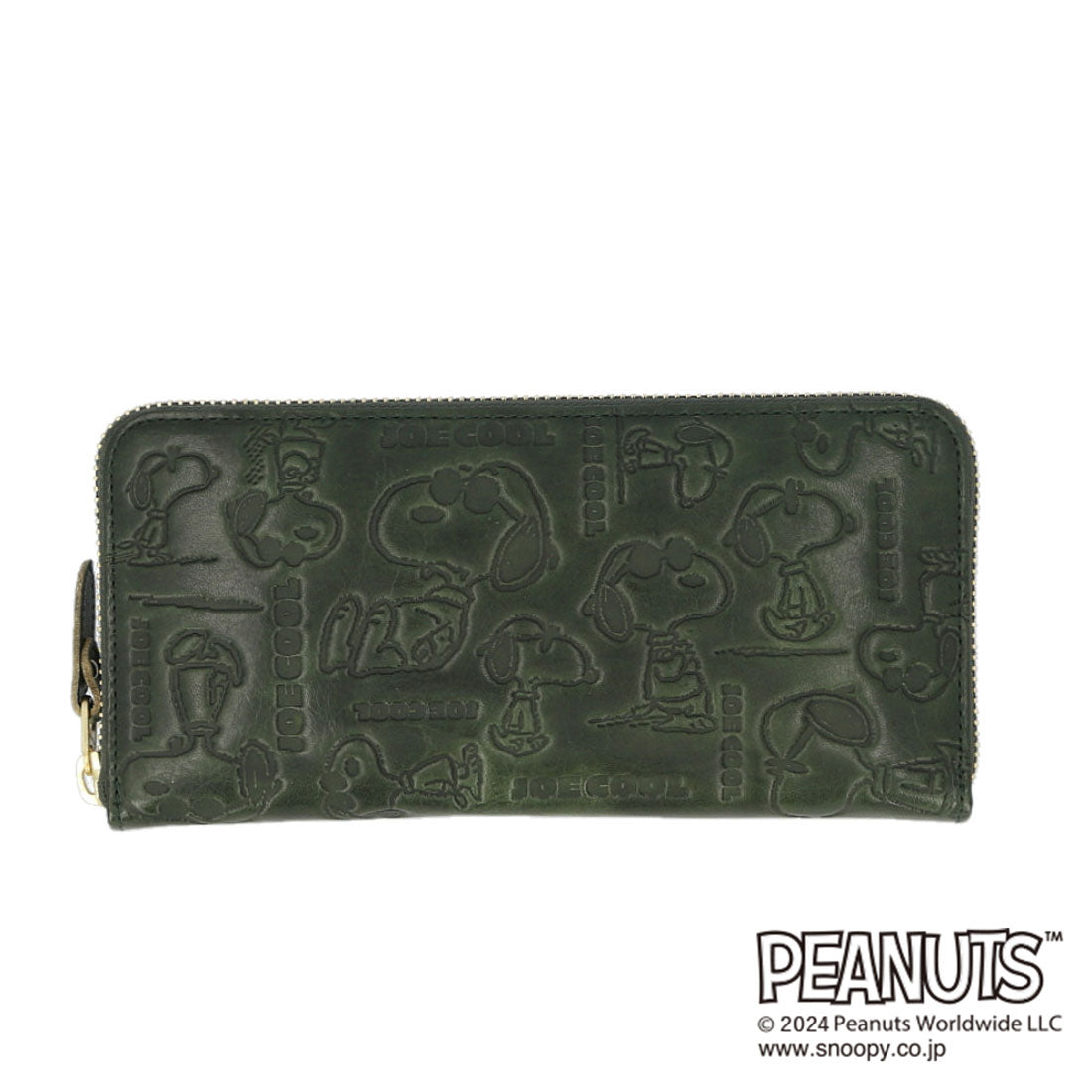 バックヤードファミリー BACKYARD FAMILY PEANUTS JOE COOL 長財布 (グリーン) グリーン