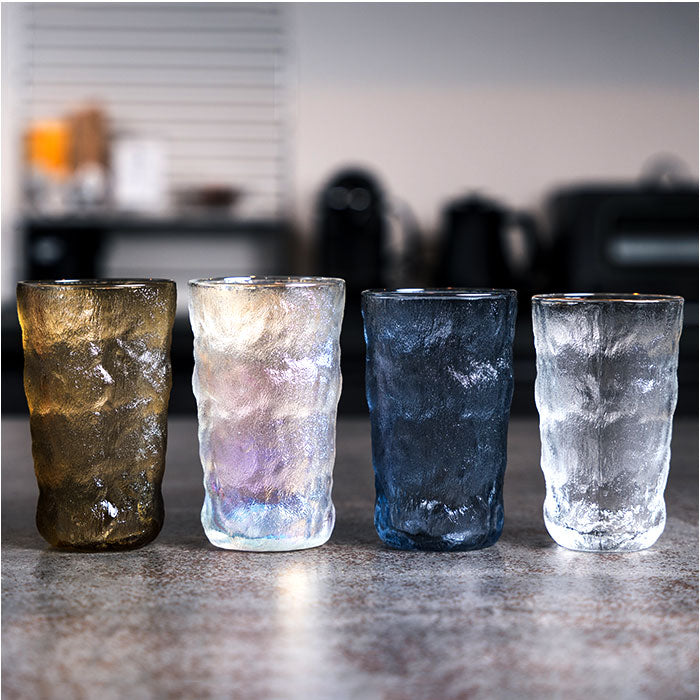 バックヤードファミリー BACKYARD FAMILY theater ガラスタンブラー2個セット (クリア) クリア