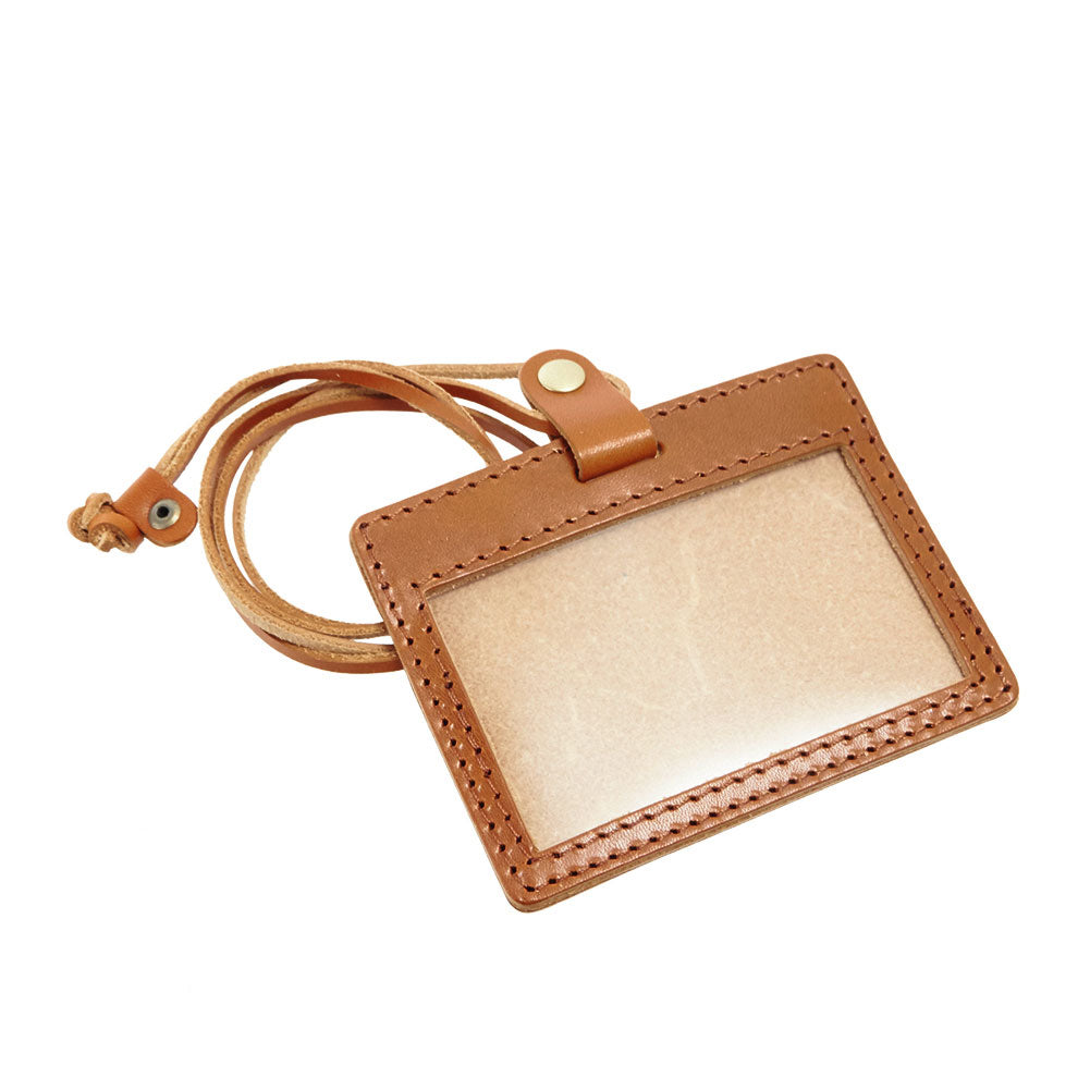 No Brand Tochigi Leather ID Card Holder D0440N
