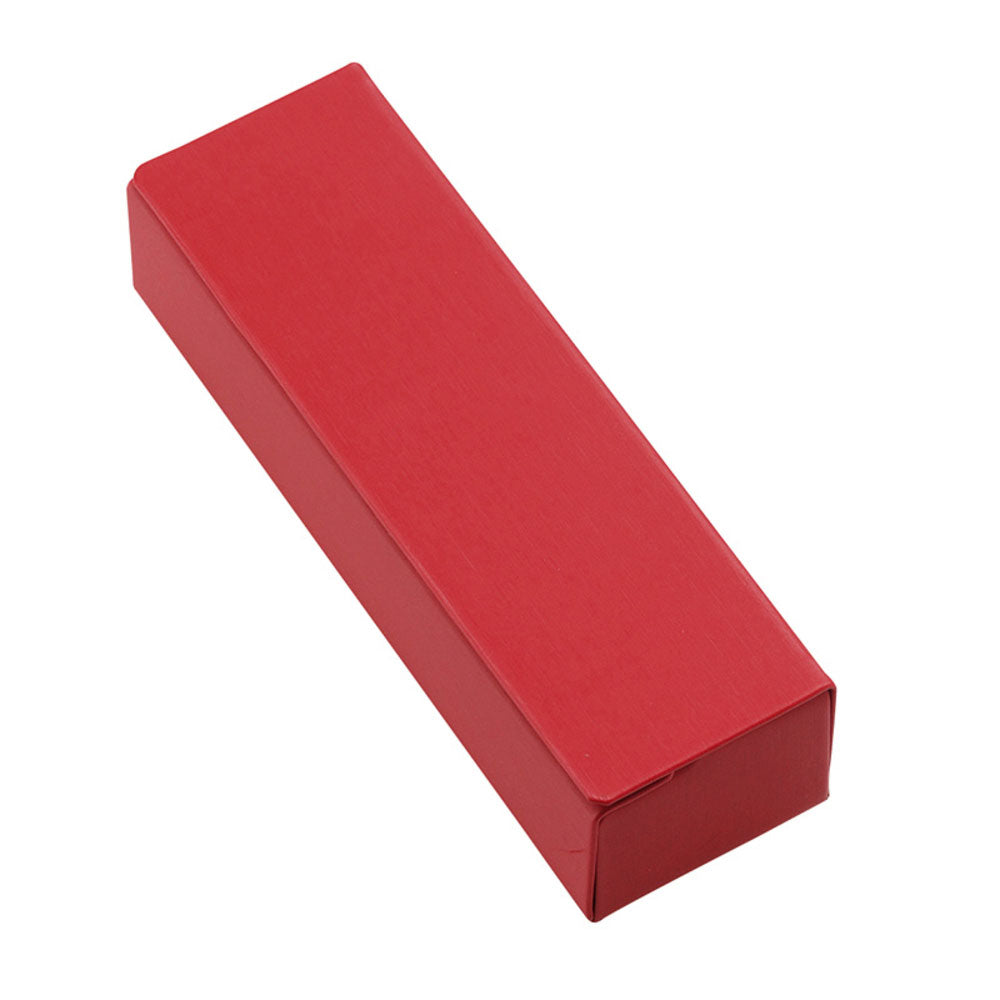 ノーブランド No Brand 眼鏡ケース 2451 メタルハード マグネット式,レッド