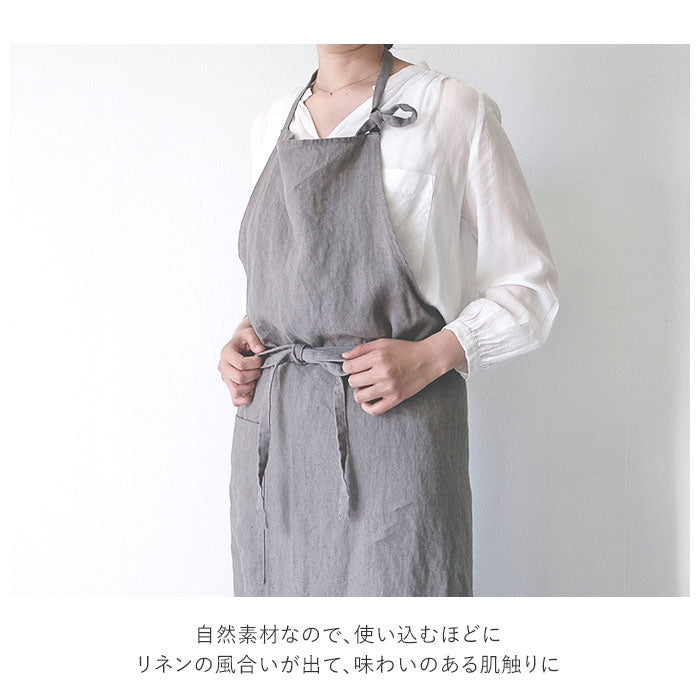 ノーブランド No Brand Linne リンネ リネンエプロン