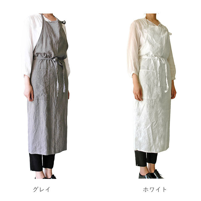 ノーブランド No Brand Linne リンネ リネンエプロン