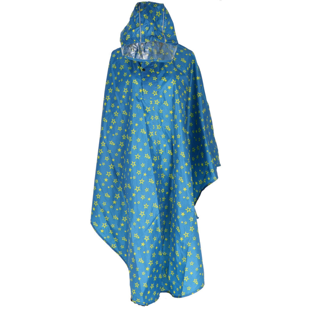 ノーブランド No Brand レインポンチョ Rain Poncho,スター