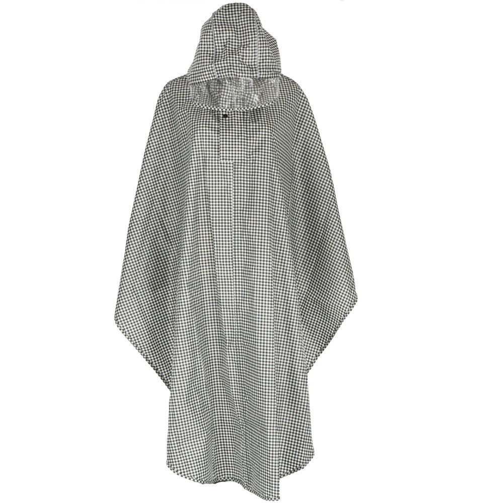 ノーブランド No Brand レインポンチョ Rain Poncho,スモールチェック