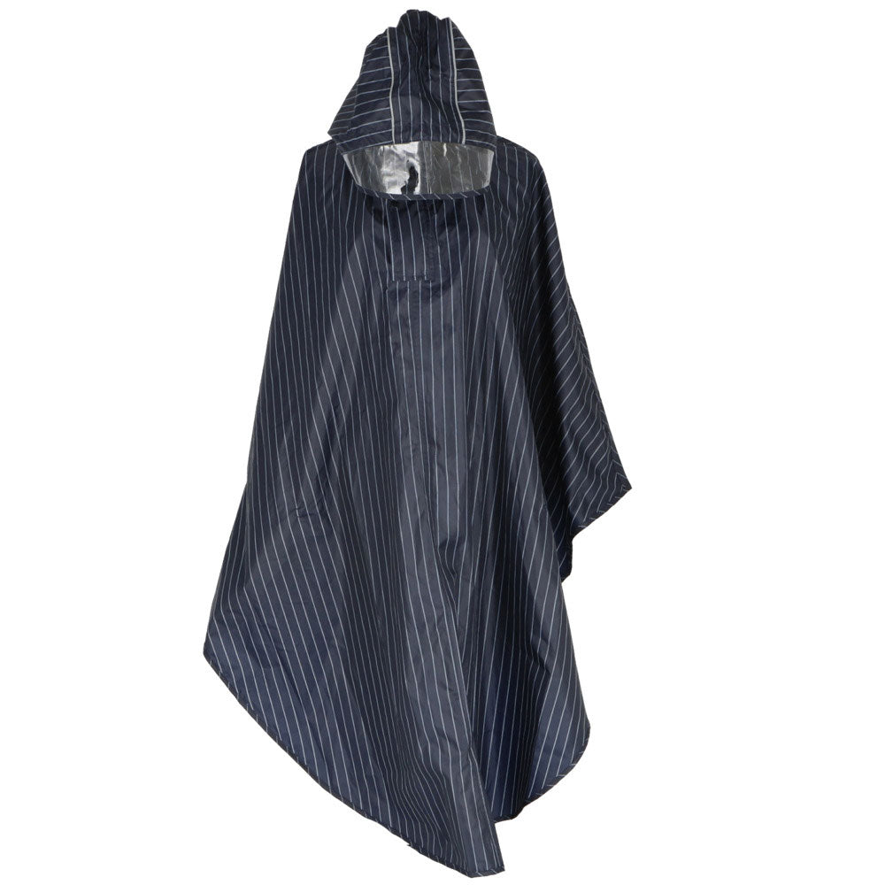 ノーブランド No Brand レインポンチョ Rain Poncho,ネイビーロープ