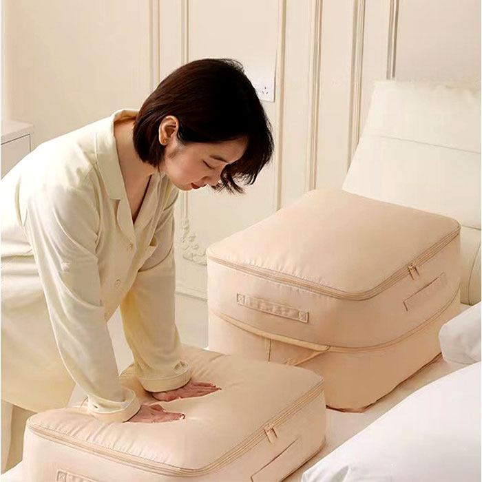 バックヤードファミリー BACKYARD FAMILY 布団圧縮袋 クローゼット収納 (Mくすみブルー) Mくすみブルー