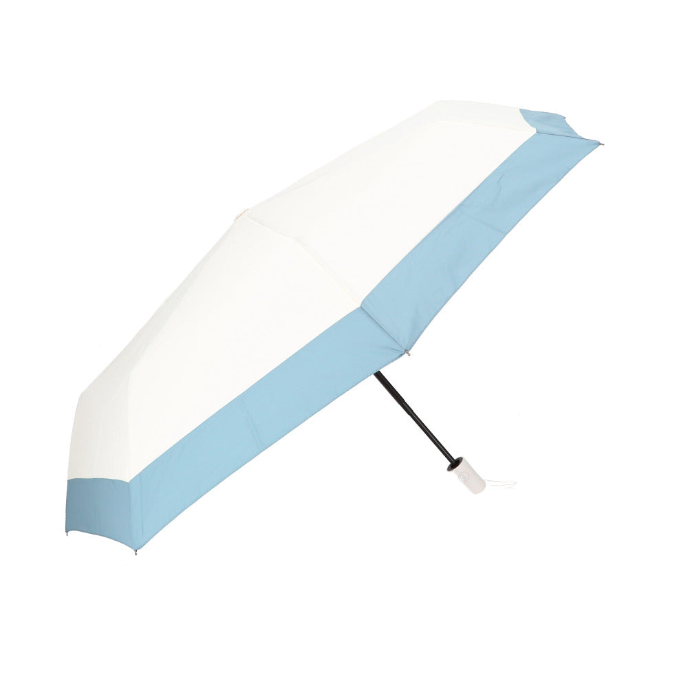 バックヤードファミリー BACKYARD FAMILY 傘 自動開閉 pmy190t,アイボリー×ブルー