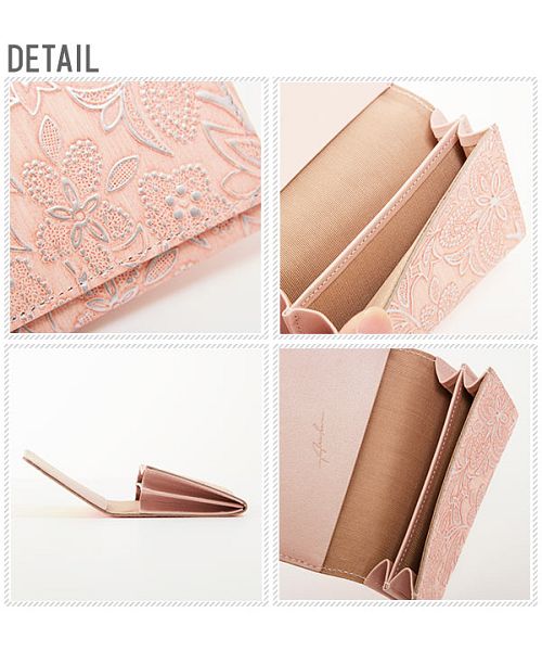 バックヤードファミリー BACKYARD FAMILY アルカン クレア レザーパールフラワー 名刺入レ (ラベンダー) ラベンダー