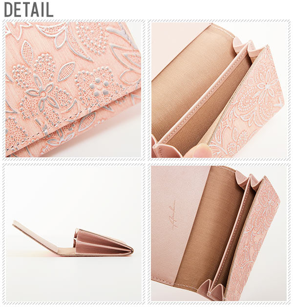 バックヤードファミリー BACKYARD FAMILY アルカン クレア レザーパールフラワー 名刺入レ (ラベンダー) ラベンダー