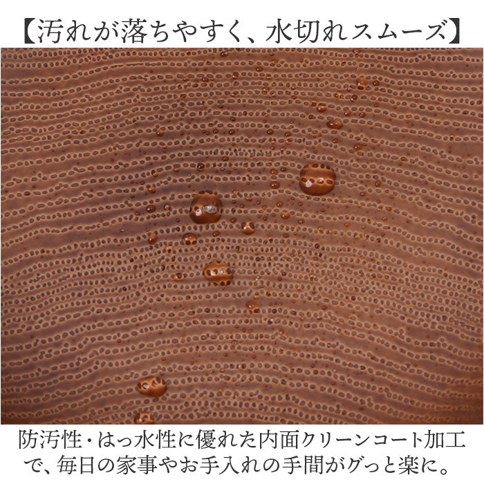 バックヤードファミリー BACKYARD FAMILY NH home 木目ラウンドプレートM (ブラウン) ブラウン