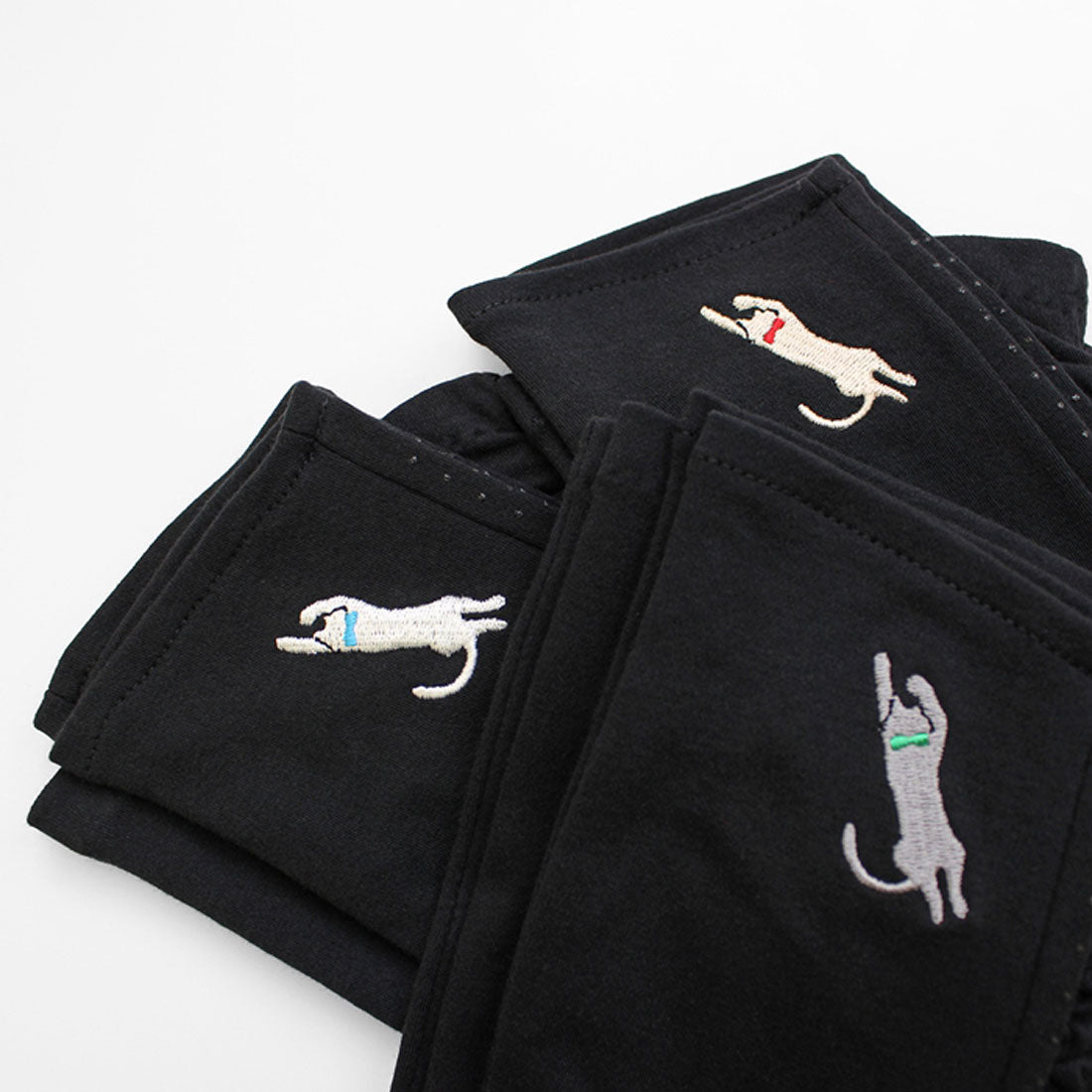 バックヤードファミリー BACKYARD FAMILY WOMEN おひるねねこ刺繍UVグローブ (グレー) グレー