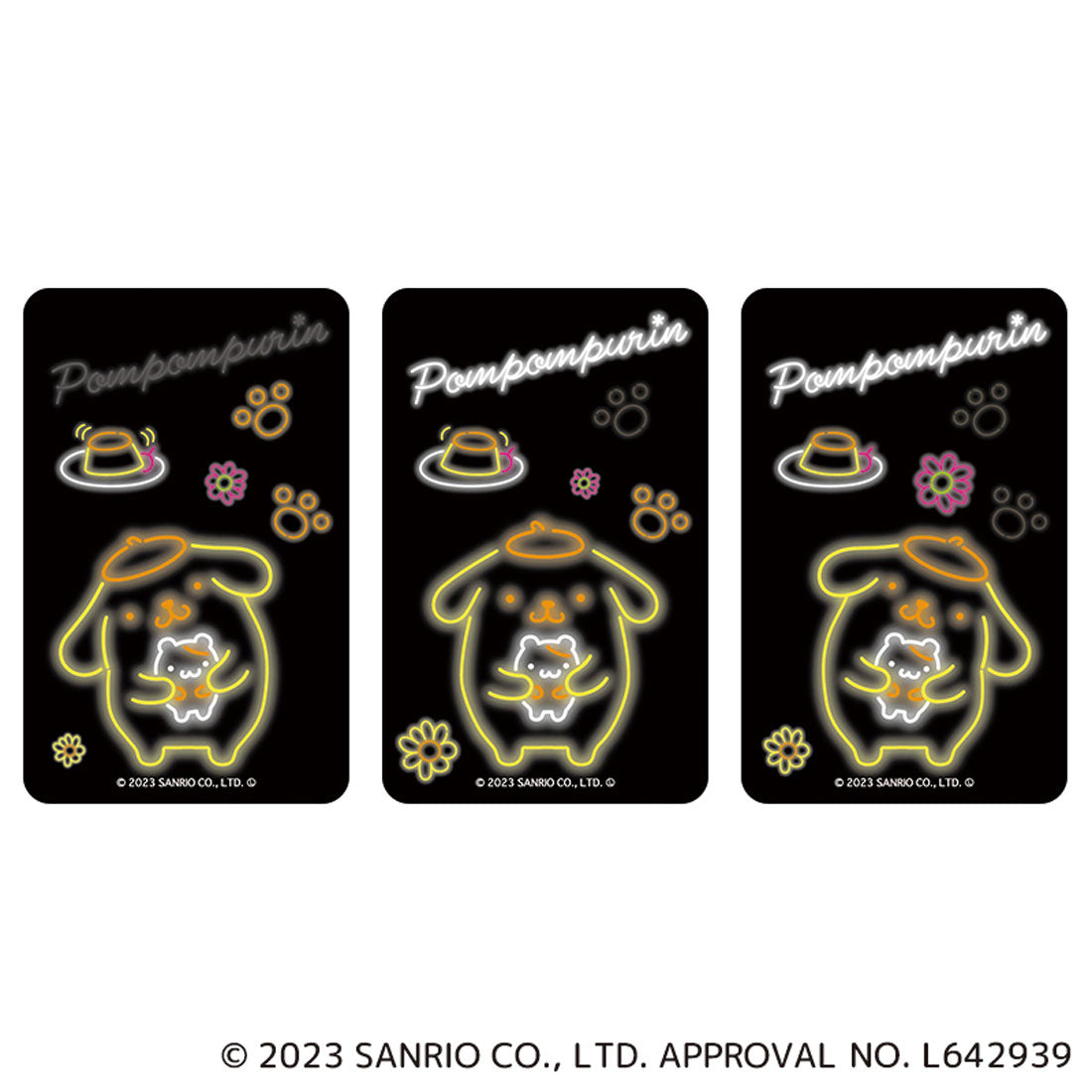 バックヤードファミリー BACKYARD FAMILY サンリオ まじかる百貨店ステッカー ポムポムプリン (ポムポムプリン) ポムポムプリン