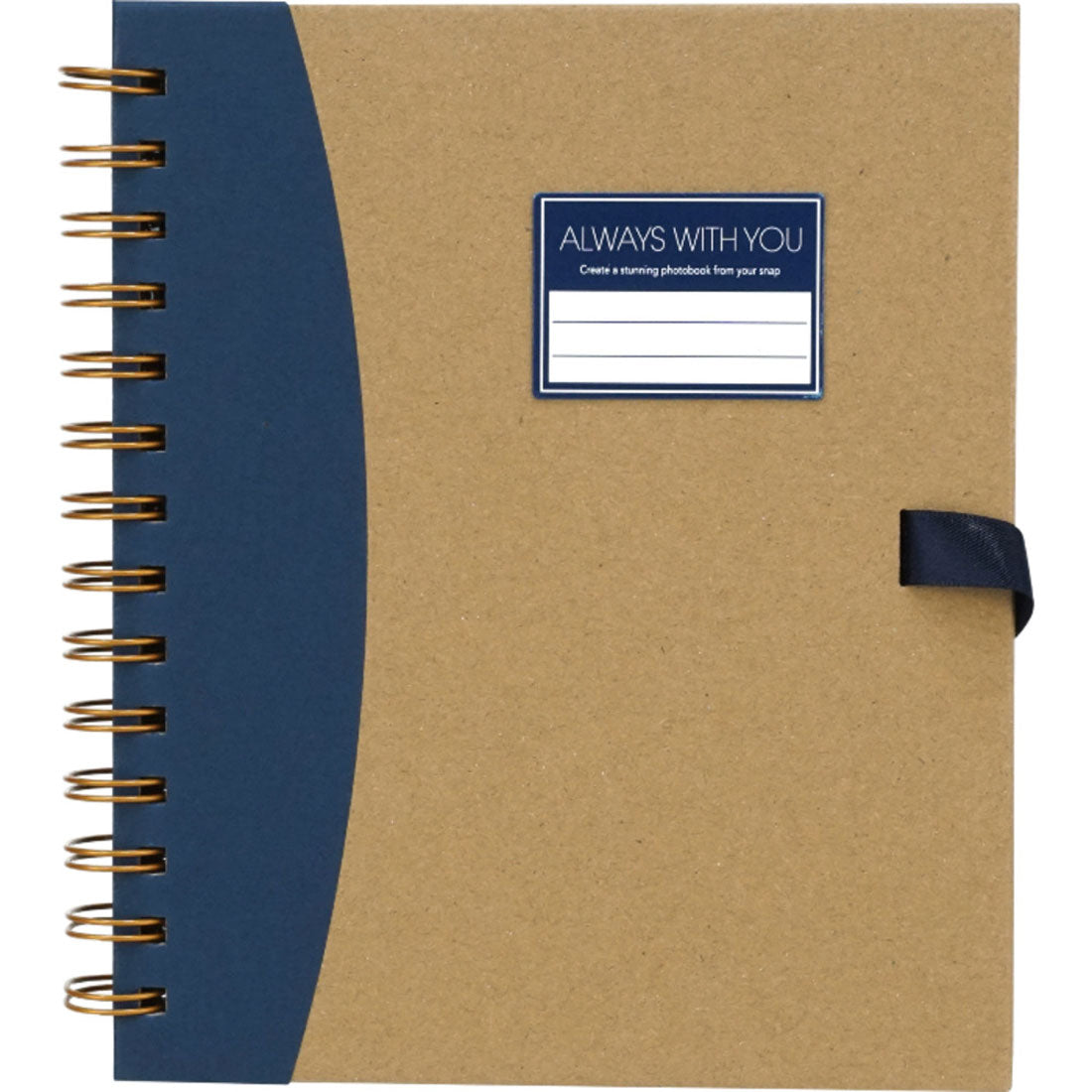 バックヤードファミリー BACKYARD FAMILY 飾れるリングフォトアルバム (ネイビー) ネイビー