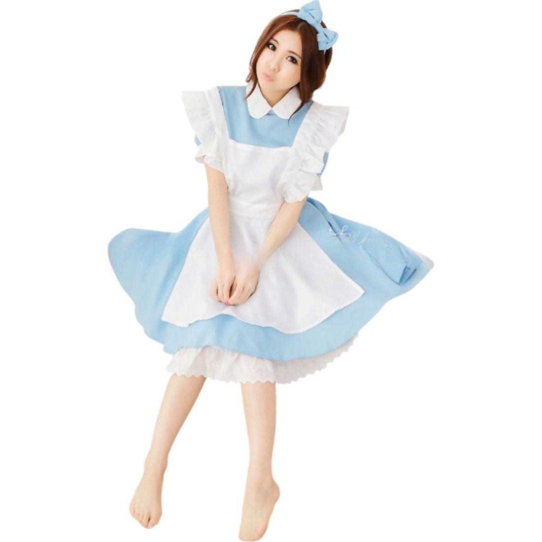 バックヤードファミリー BACKYARD FAMILY コスプレ 仮装 可愛い (ライトブルー) ライトブルー
