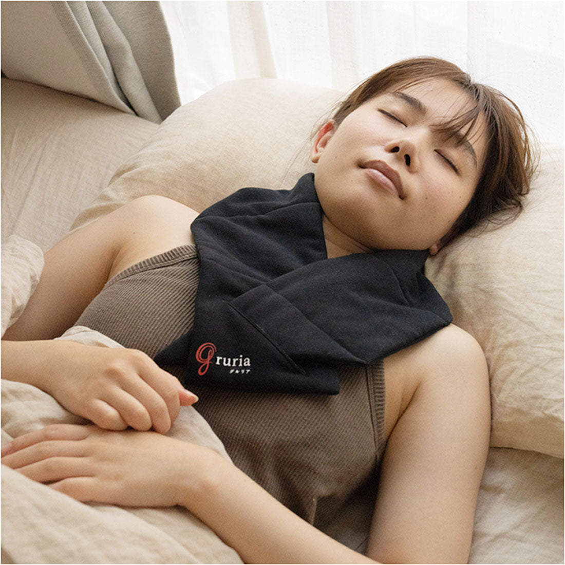 バックヤードファミリー BACKYARD FAMILY gruria グルリア ネックリペア (ブラック) ブラック