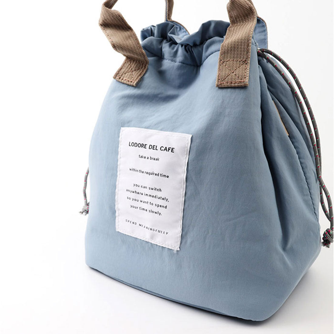 バックヤードファミリー BACKYARD FAMILY 保冷巾着ランチバッグ (31.アプリコット) 31.アプリコット