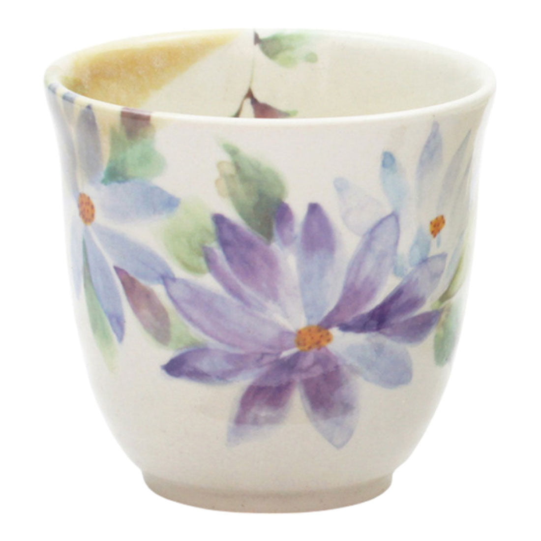 バックヤードファミリー BACKYARD FAMILY 花ものがたり 12ヶ月湯呑 【返品不可商品】 (7月えぞ菊) 7月えぞ菊