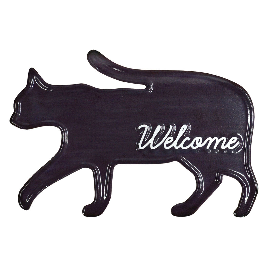 バックヤードファミリー BACKYARD FAMILY デザインボードメタル L (キャットBK) キャットBK