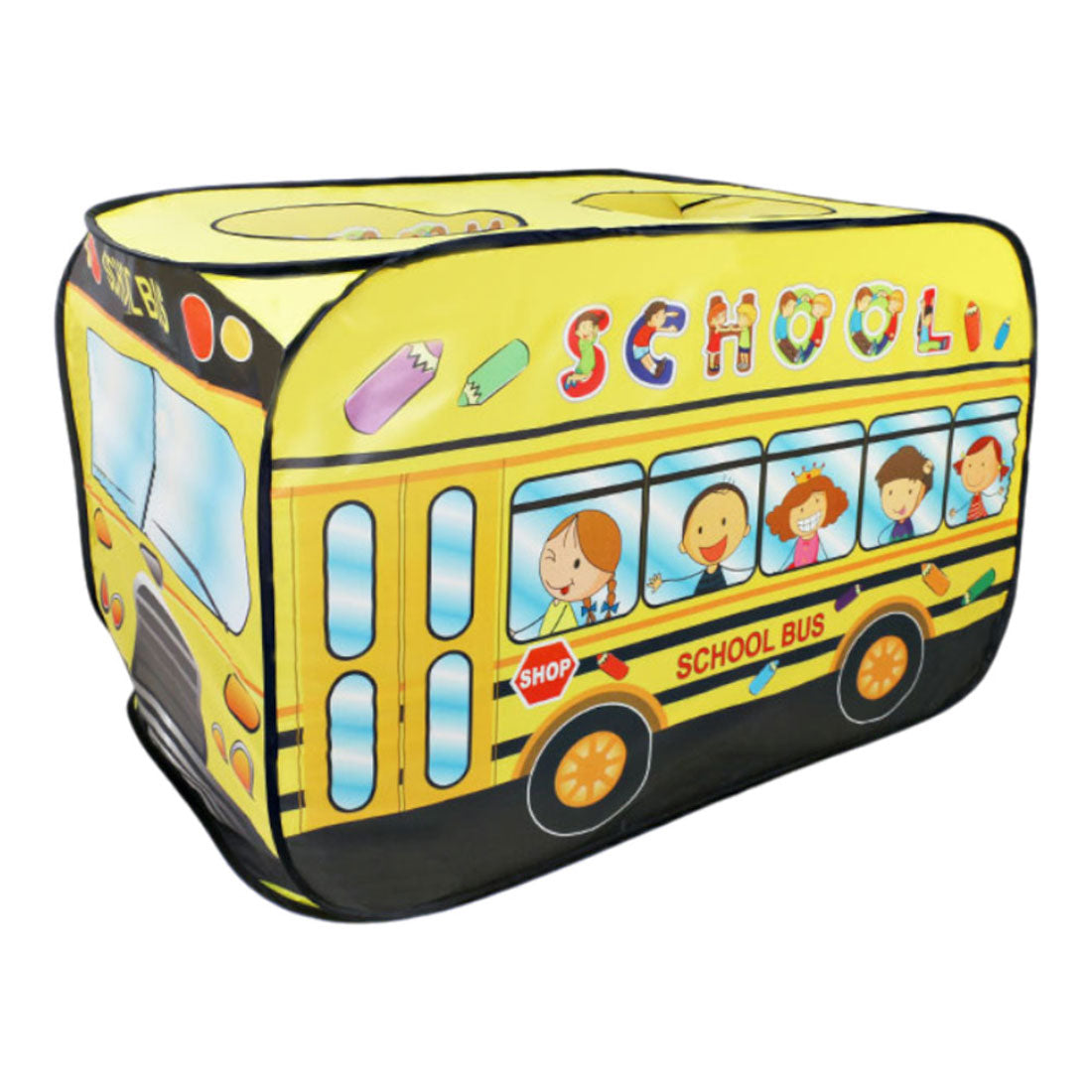 バックヤードファミリー BACKYARD FAMILY キッズ テント 折り畳み (スクールバス) スクールバス