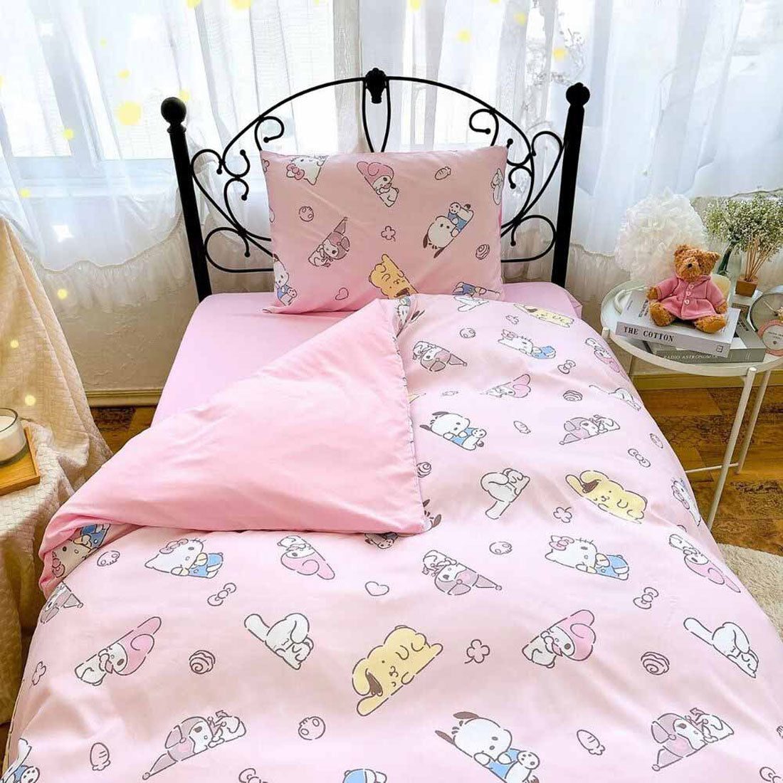 バックヤードファミリー BACKYARD FAMILY キャラクター ふとんカバー 3点セット シングル (サンリオキャラクターズ) サンリオキャラクターズ