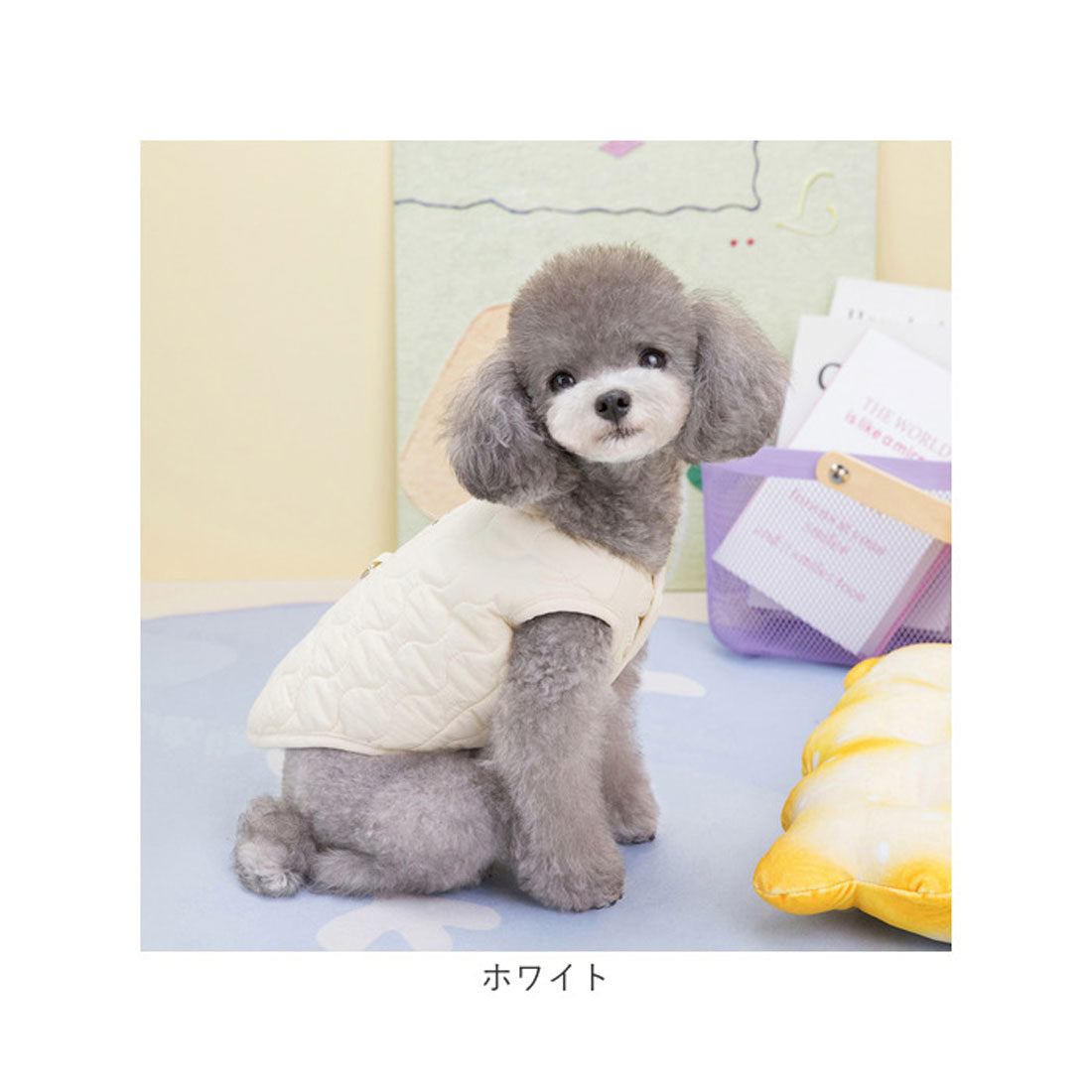 バックヤードファミリー BACKYARD FAMILY ペットウェア 暖かいベスト 【返品不可商品】 (グリーン) グリーン